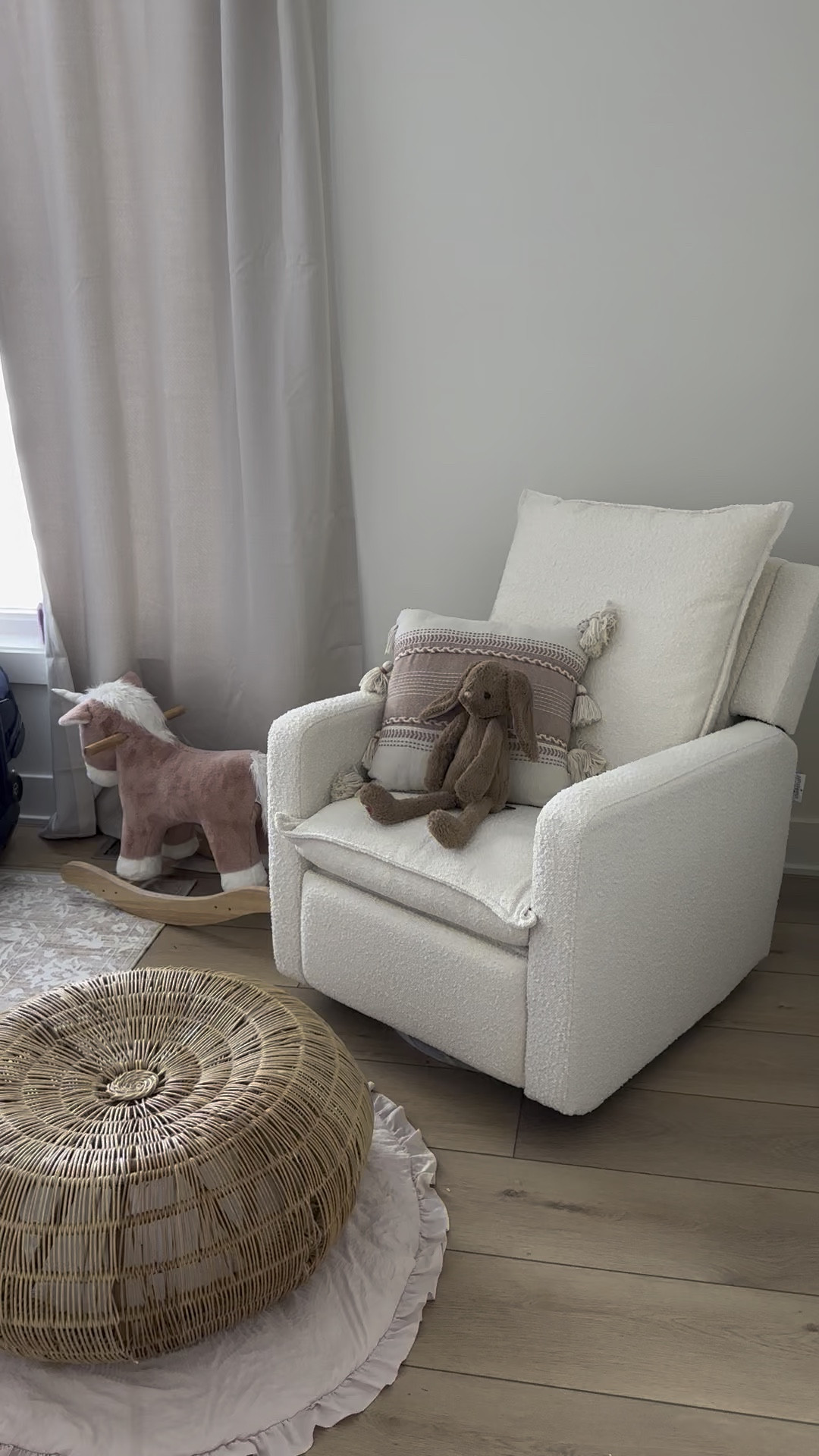 Nursery glider 

#LTKBaby #LTKHome #LTKBump