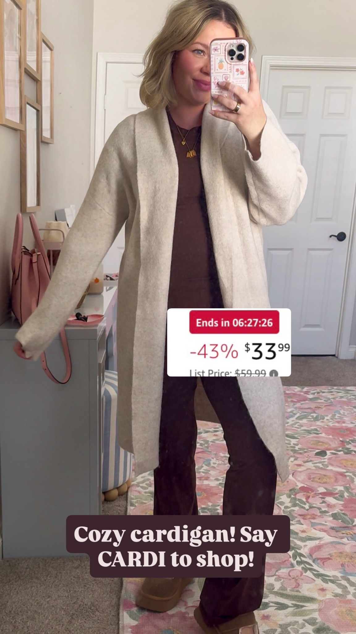 My Cozy cardigan on deal!

#LTKSeasonal #LTKMidsize #LTKSaleAlert