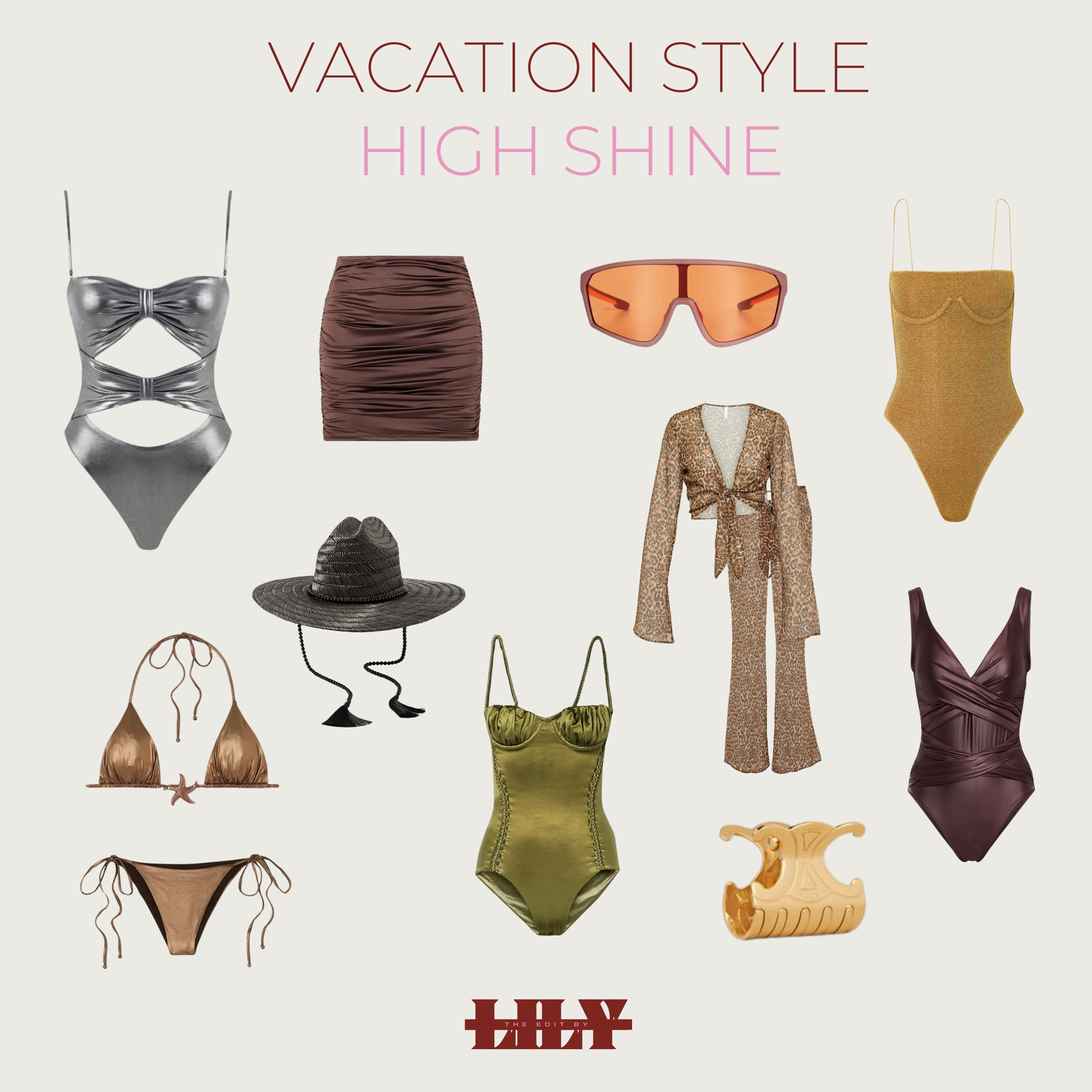 #vacationstyle #swimwear #beachwear #metallics 

#LTKeurope #LTKSeasonal #LTKstyletip