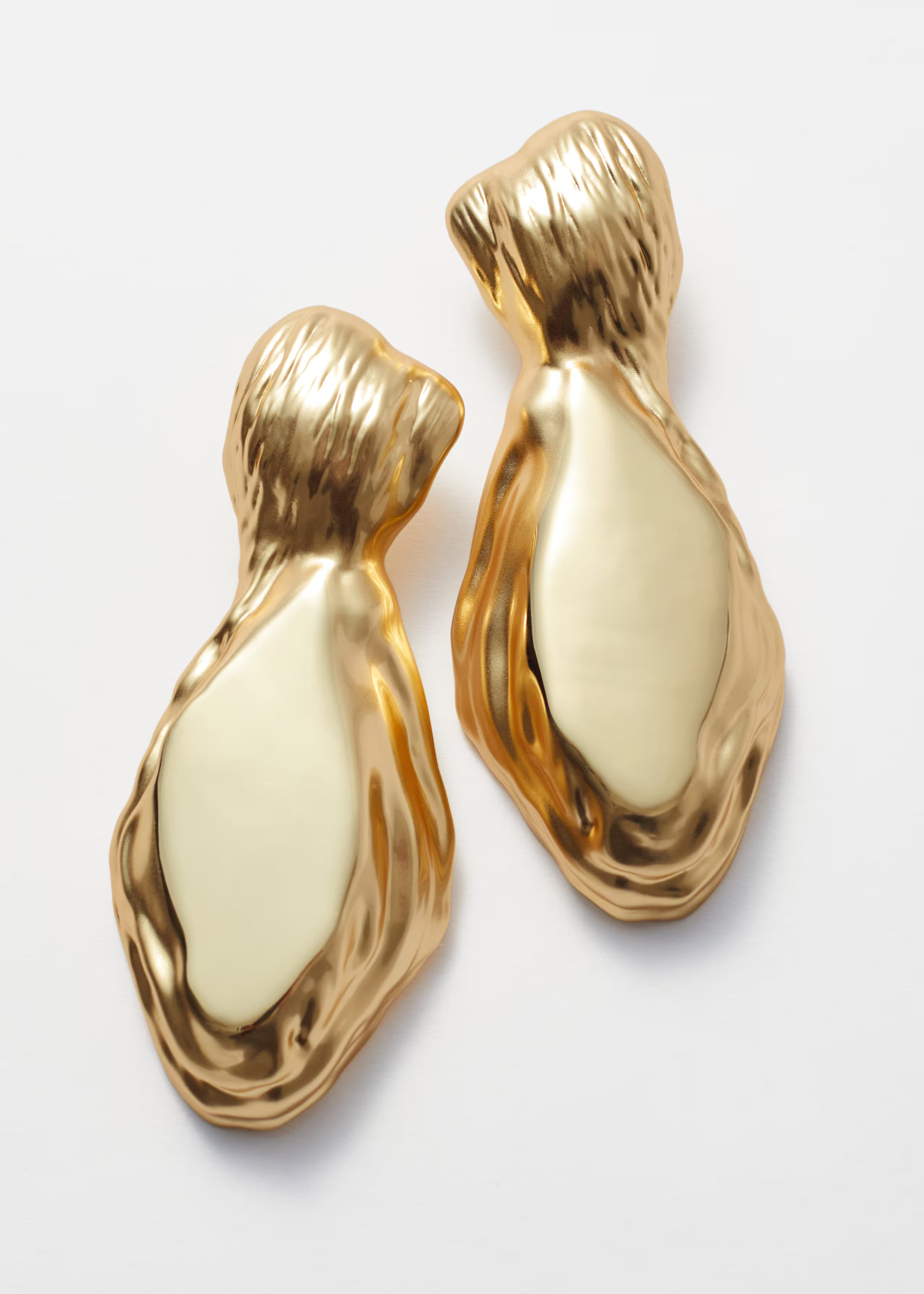 Sculptural Clip Earrings - Gold - & Other Stories GB | & Other Stories UK