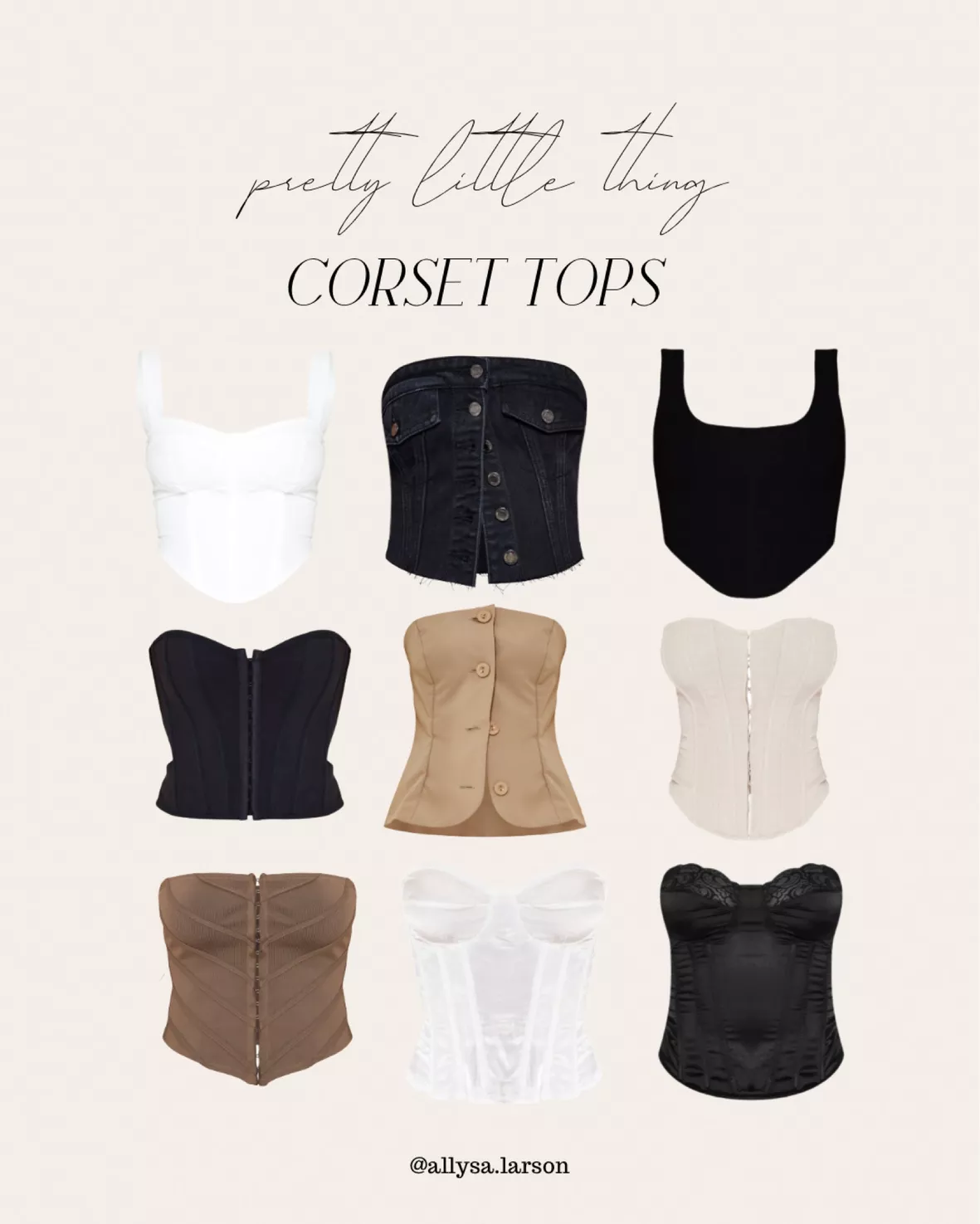 Corset Top curated on LTK