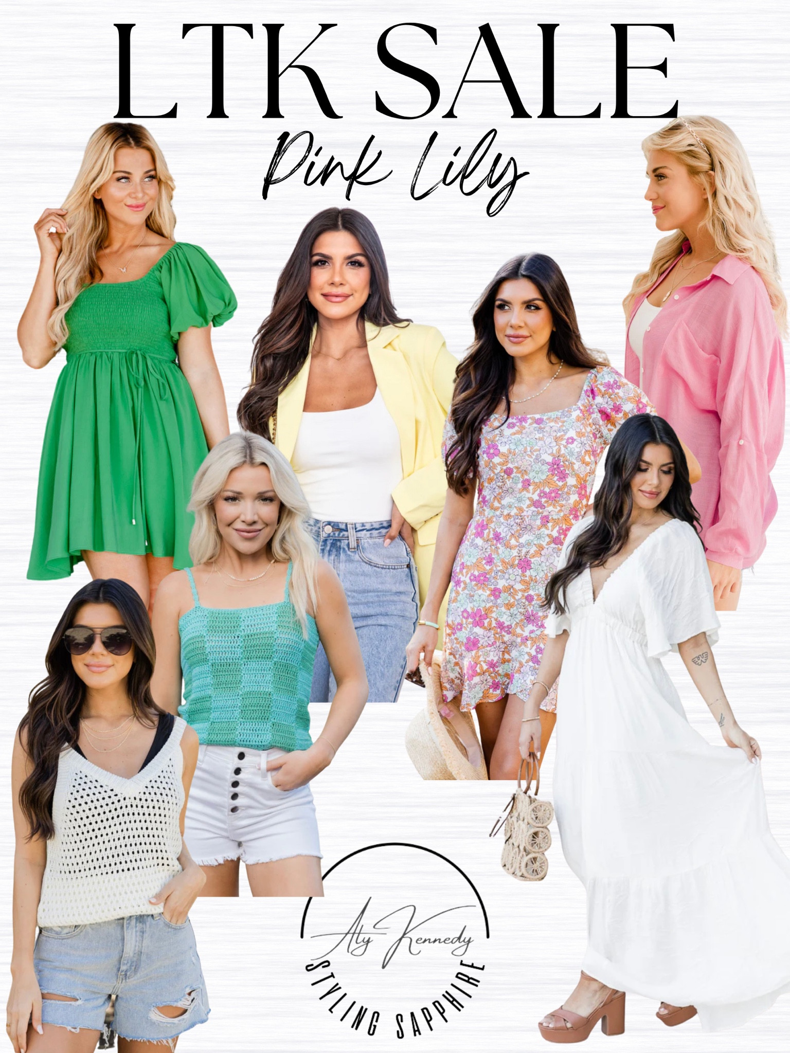 Pink lily LTK sale, spring style, spring outfit, resort wear, spring break, beach vacation, blazer, spring dress, Easter dress, tank, cami, coverup, white dress

#LTKsalealert #LTKtravel #LTKSale