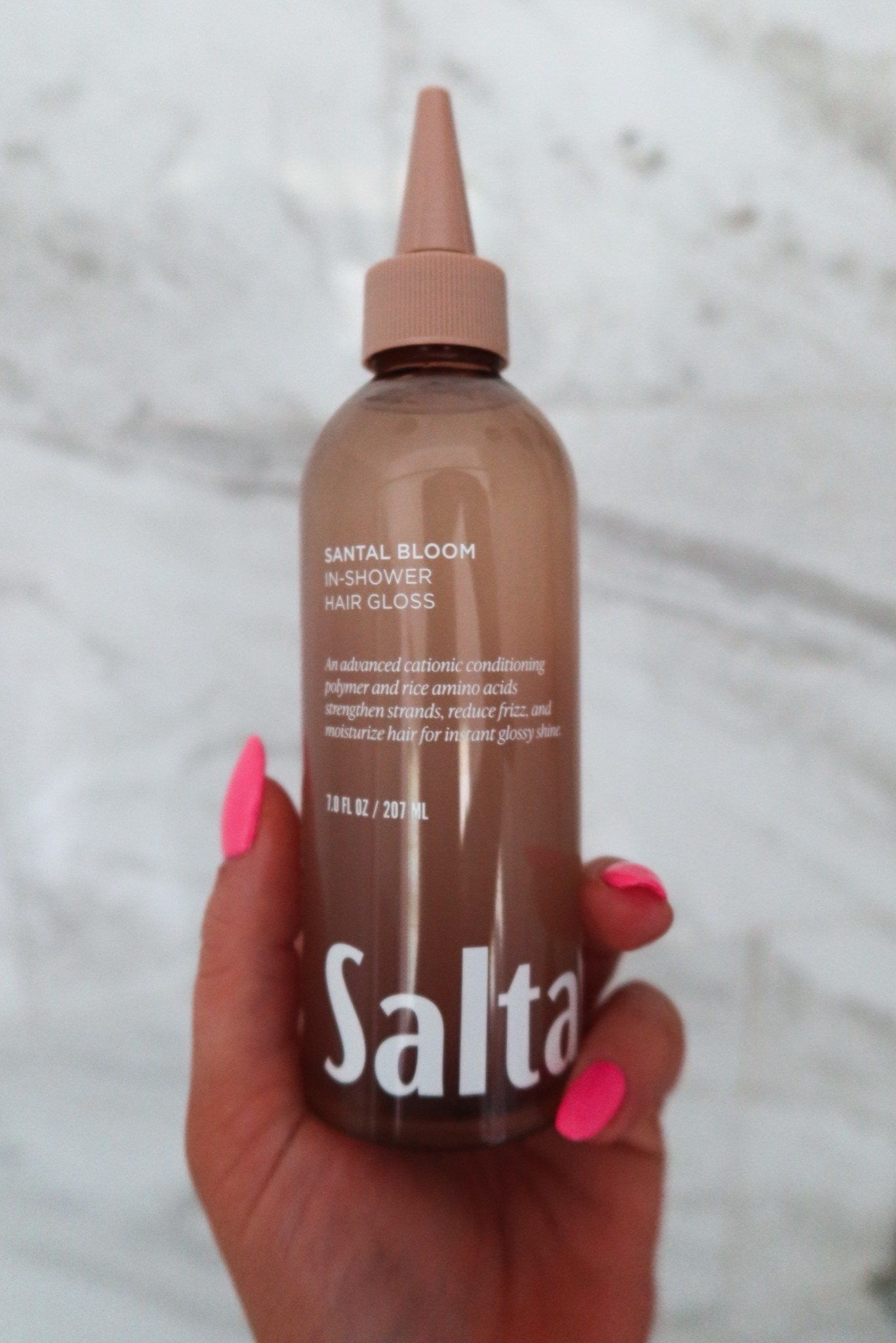 My new fav hair product! I apply this gloss and leave it on for one minute between shampoo and conditioner and my hair is so shiny and smooth (bonus that it smells amazing)! Use 3-4x per week!

#LTKBeauty