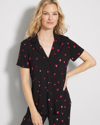 Short-Sleeve Notch Collar | SOMA