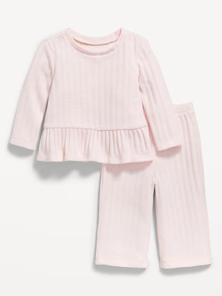 Cozy Long-Sleeve Sweater and Pants Set for Baby | Old Navy (US)