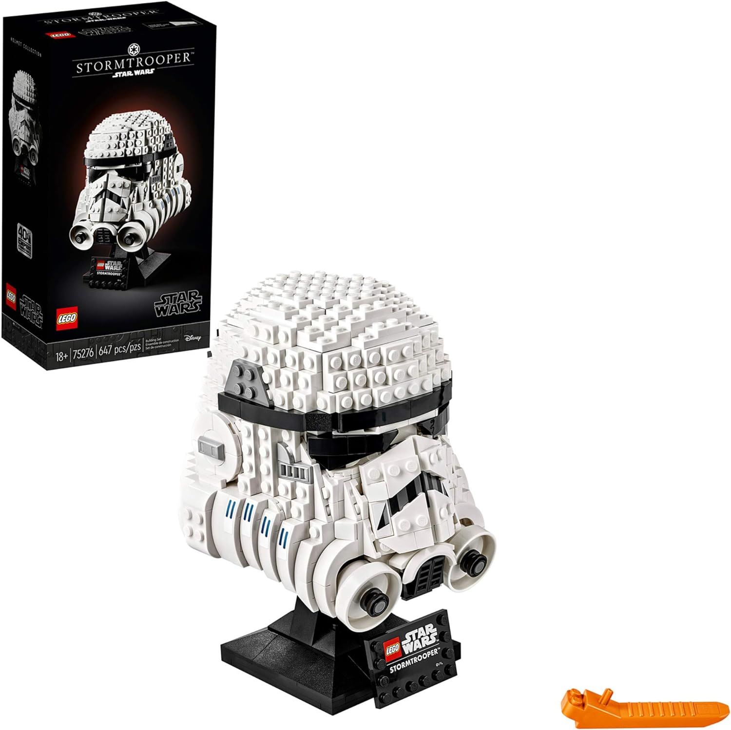LEGO Star Wars Stormtrooper Helmet 75276 Building Kit, Cool Star Wars Collectible for Adults, New... | Amazon (US)