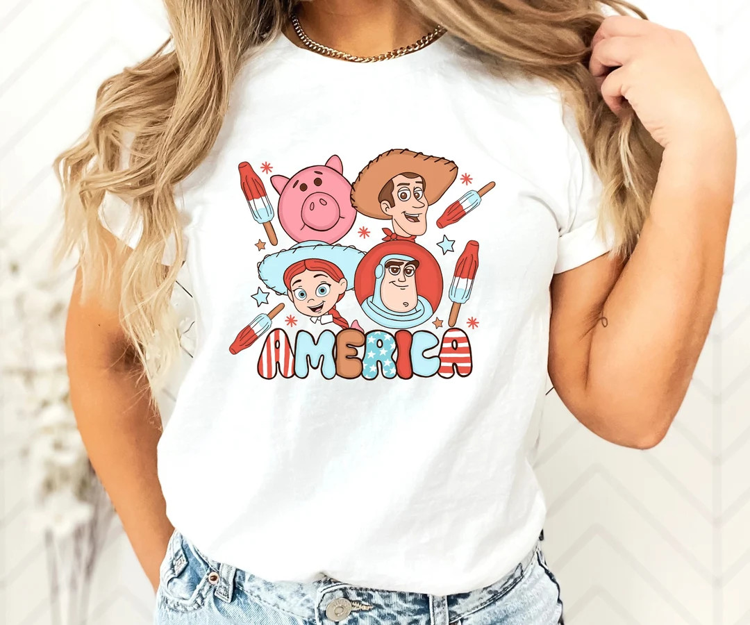 America Toy Story Shirt, Toy Story 4th July Shirt, Toy Story Shirt, 4th of July Shirt, Independen... | Etsy (US)
