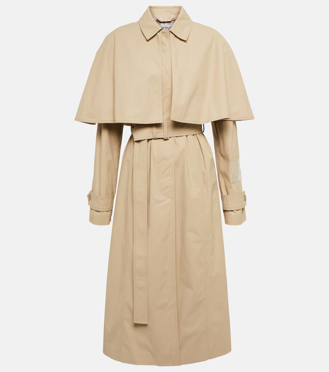 Cape belted raincoat | Mytheresa (US/CA)