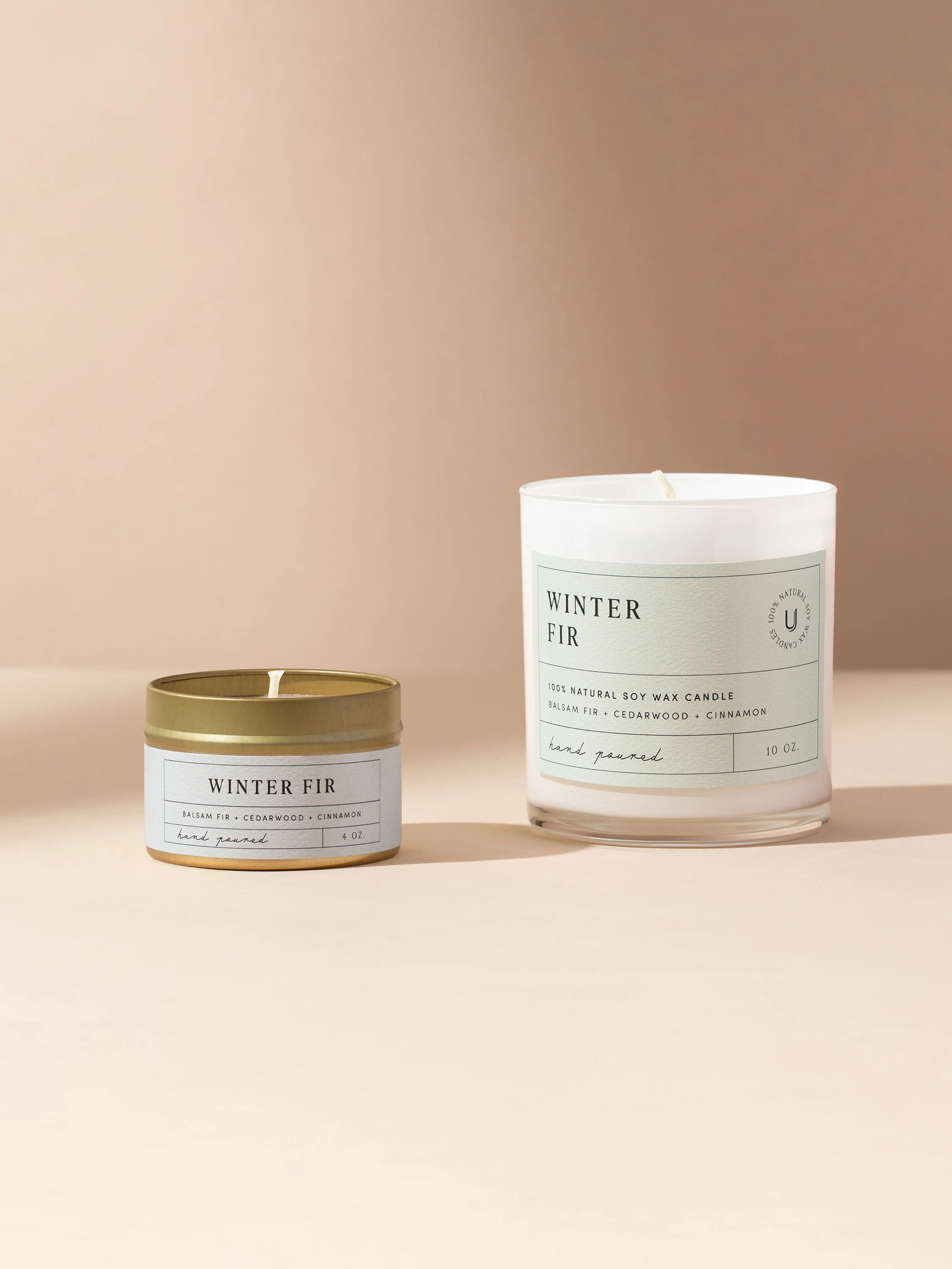 Winter Fir Soy Wax Lead and Nickel Free Candle | Uncommon Lifestyle | Uncommon James