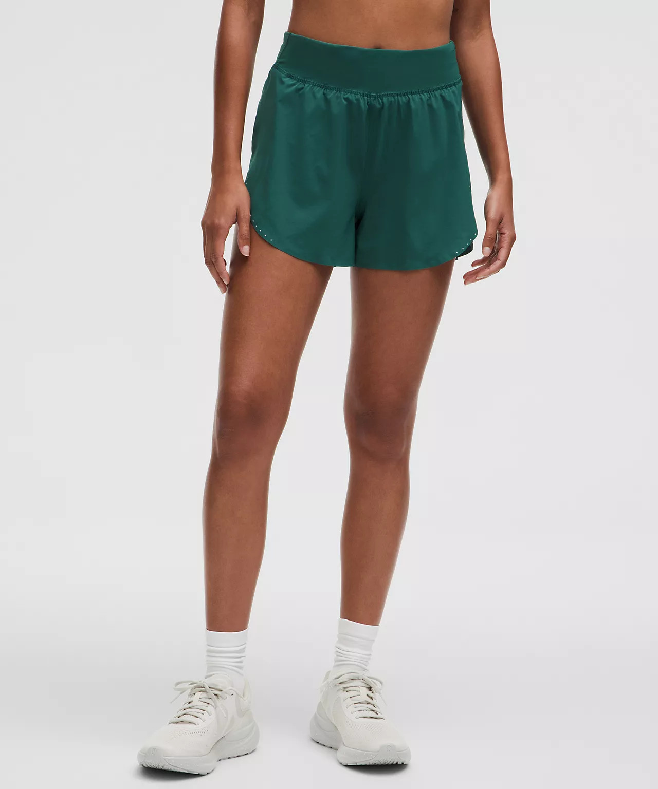 Fast and Free Reflective High-Rise Classic-Fit Short 3" | Women's Shorts | lululemon | Lululemon (US)
