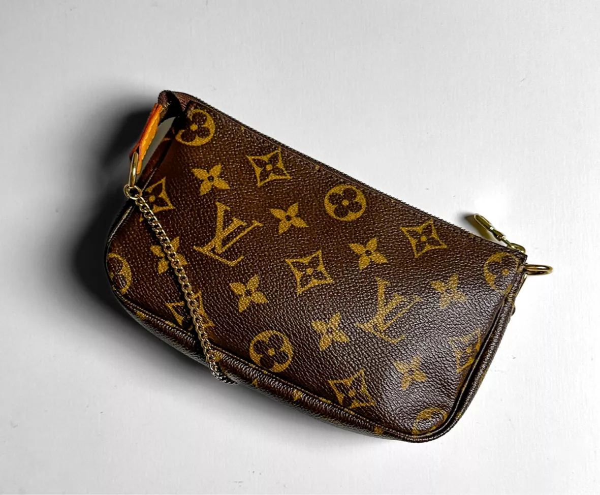 PRELOVED Louis Vuitton Monogram Accessories Pochette Bag with