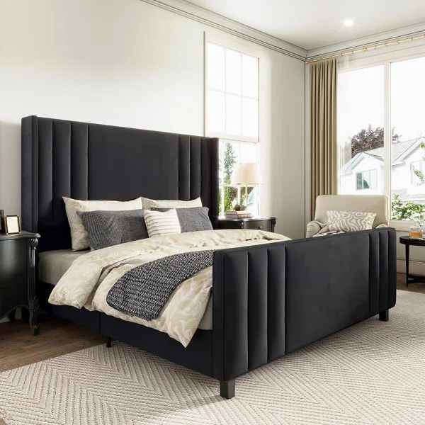 Aurieona Upholstered Platform Bed | Wayfair North America