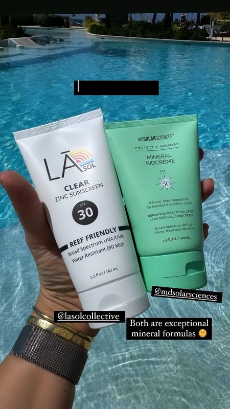 I love both of these sunscreens…extreme mineral protection and impeccable ingredients 🌞 ZERO fragrance  

#LTKSeasonal #LTKbeauty #LTKtravel