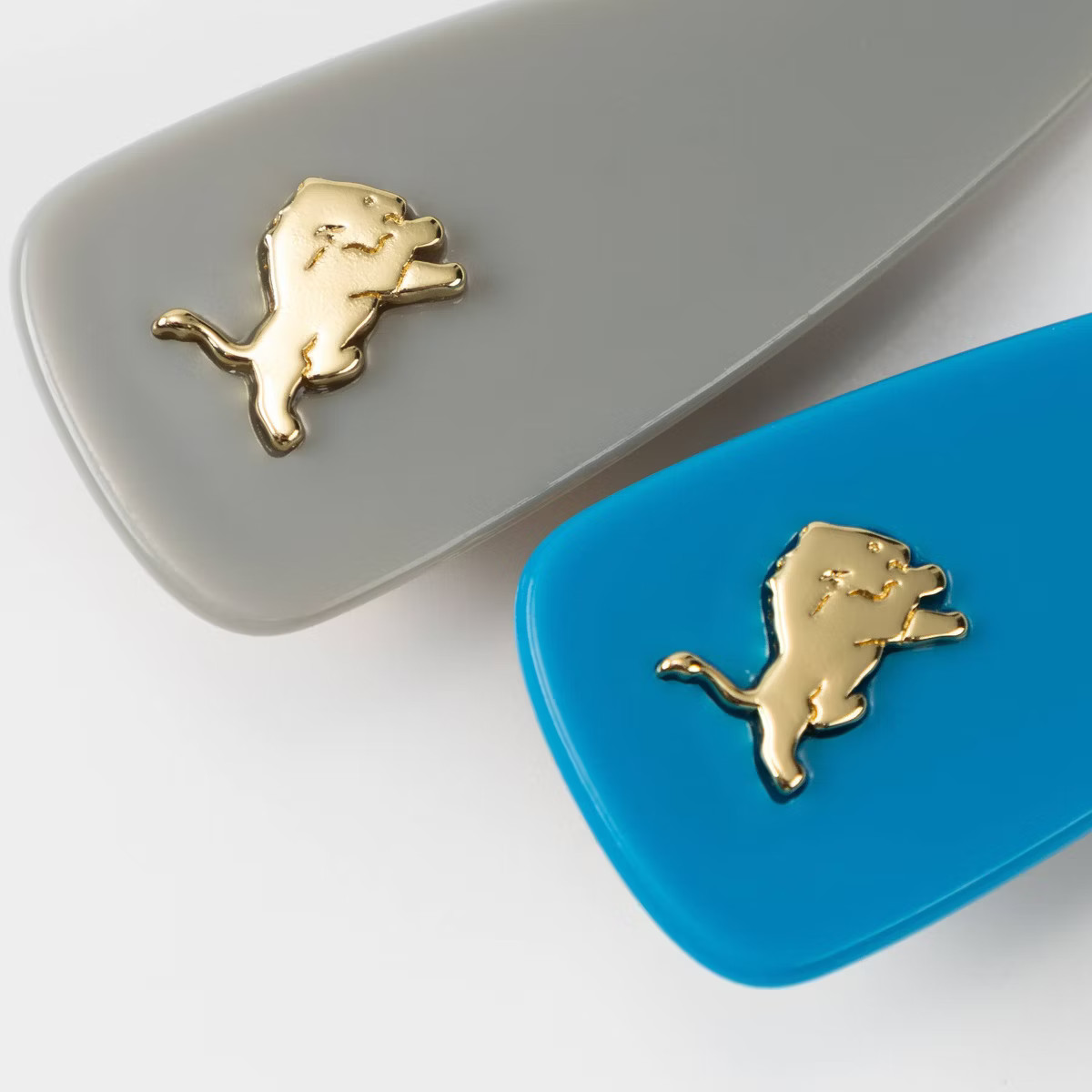 Bijoux Sport by Luv Aj NFL Mini Logo Hair Clip Set - Detroit Lions | Target