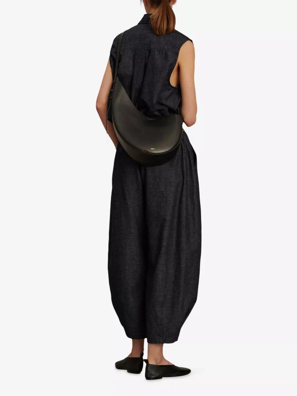 Winona logo-embossed leather shoulder bag | Selfridges