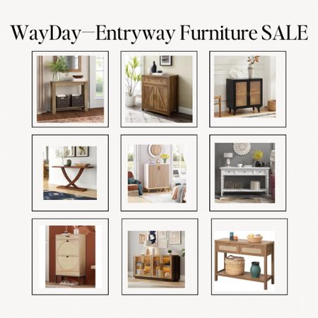 Entryway Table sale!