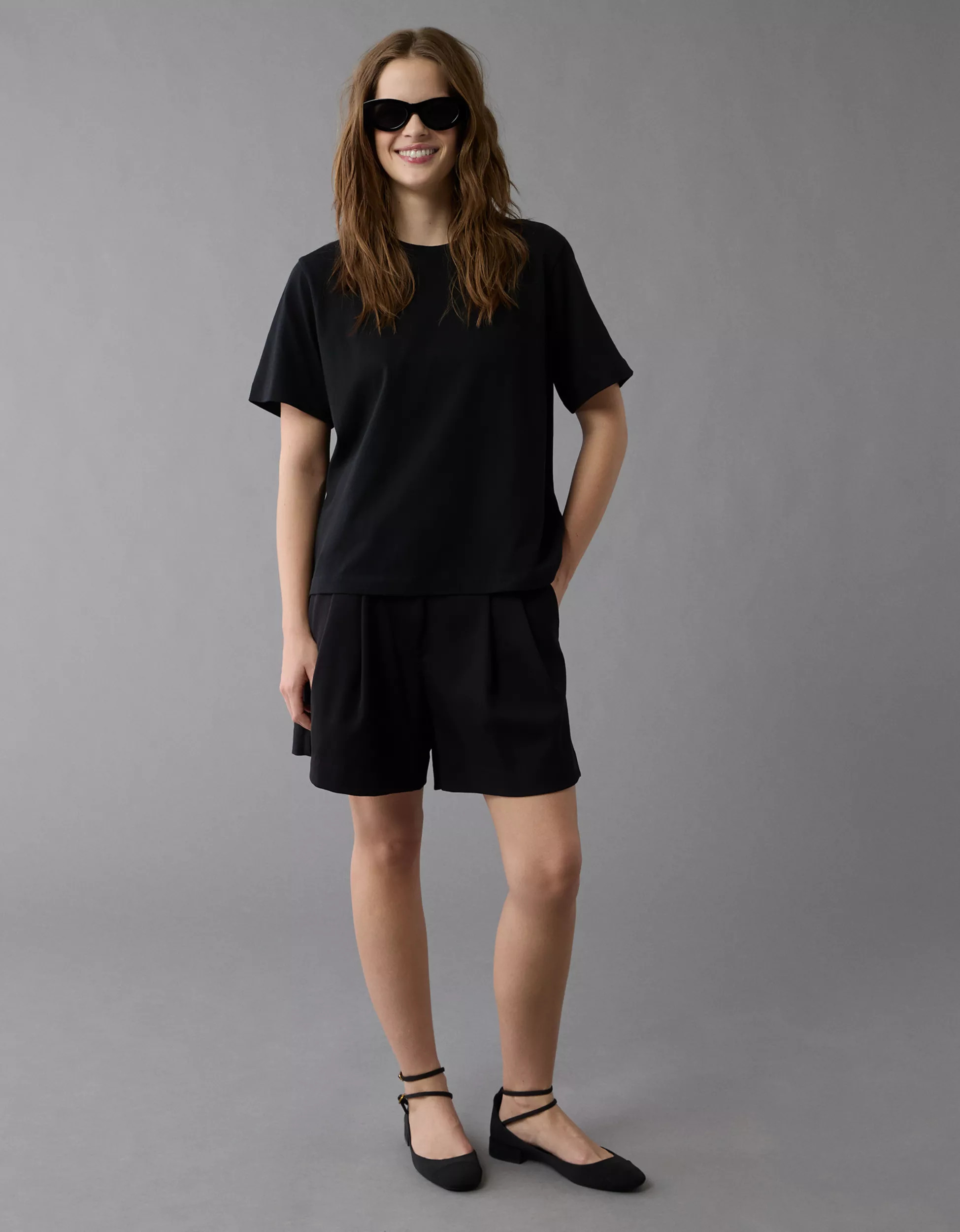 AE Relaxed Fit Everyday Luxe T-Shirt | American Eagle Outfitters (US & CA)