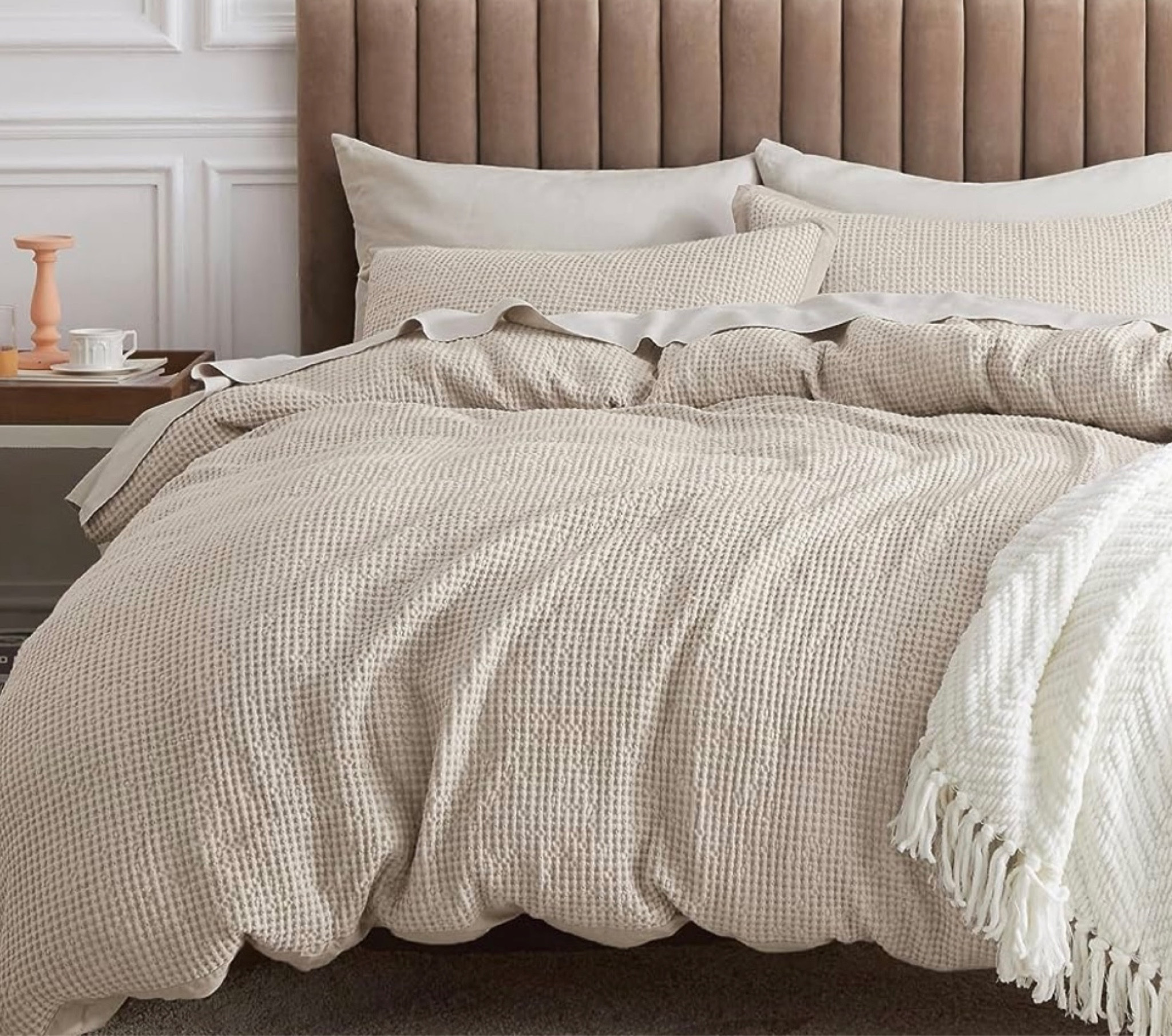 This bedding is on my wish list. I love the warm color and texture  

#LTKsalealert #LTKfindsunder100 #LTKhome