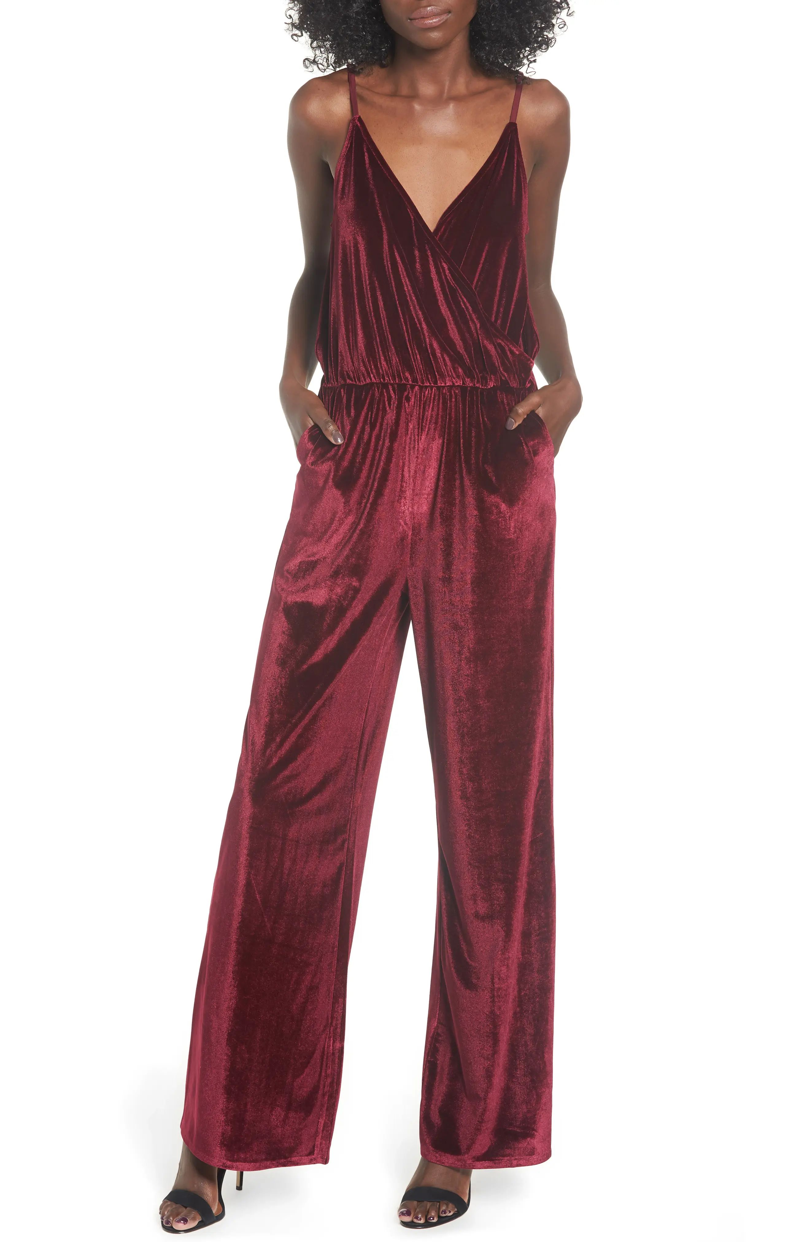 Lira Clothing Velvet Jumpsuit | Nordstrom