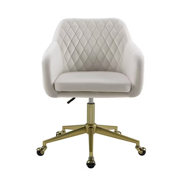 Imogen Quilted Office Chair - Linon | Target