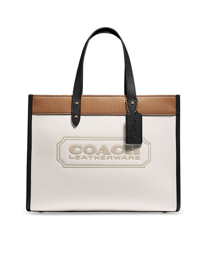 Field Small Color Blocked Leather Tote | Bloomingdale's (US)