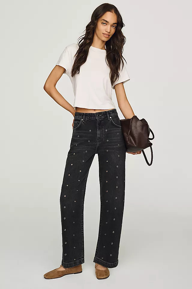 AG Hattie High-Rise Barrel Jeans | Anthropologie (US)