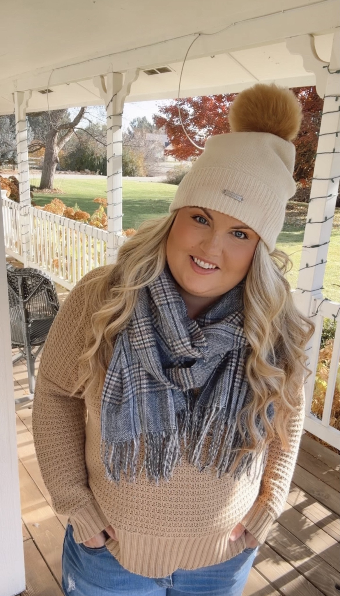 Blue and tan cozy and calming outfit or tablescape

#LTKhome #LTKmidsize #LTKHoliday