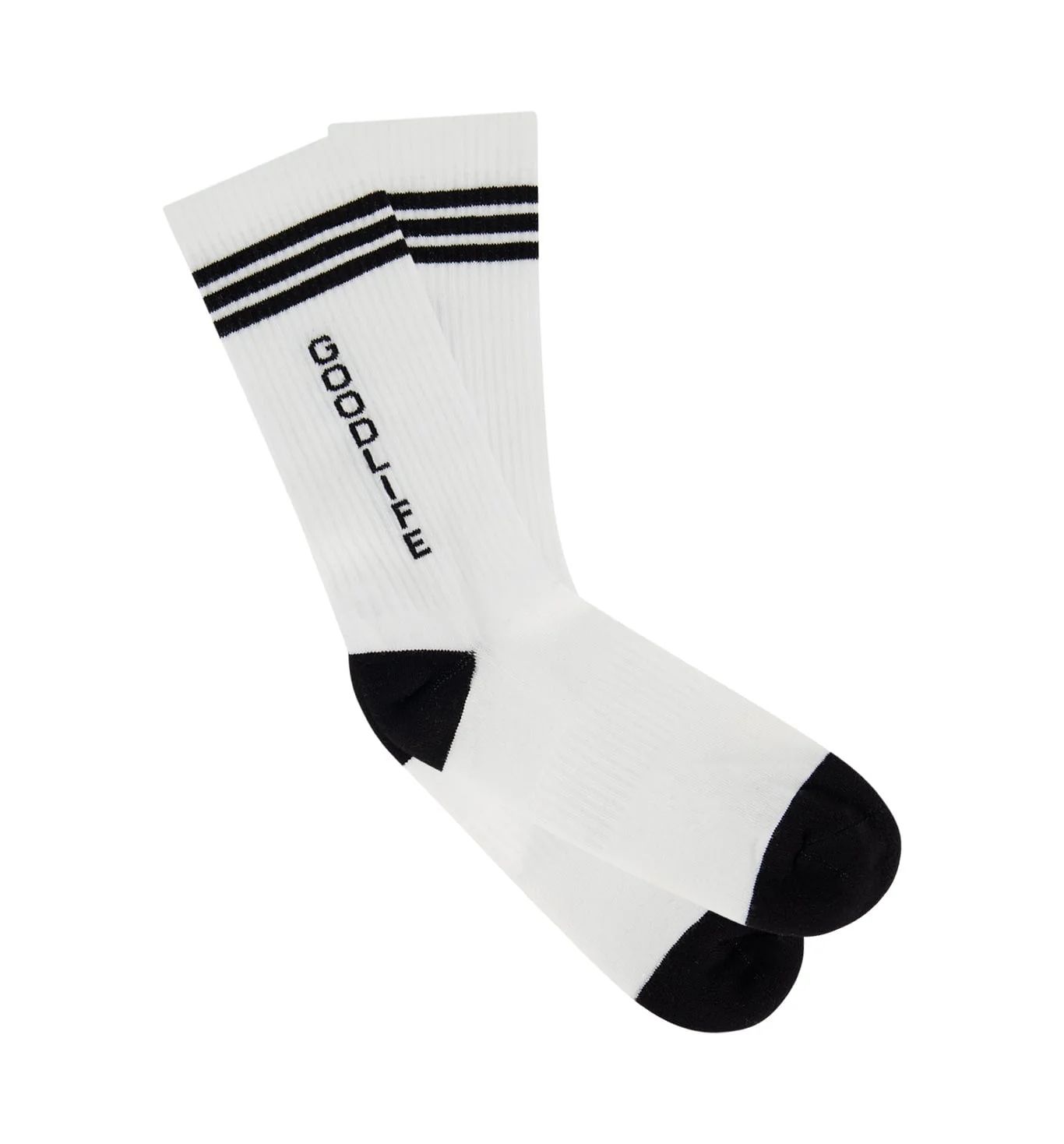 Goodlife Logo Socks | White | GOODLIFE Clothing