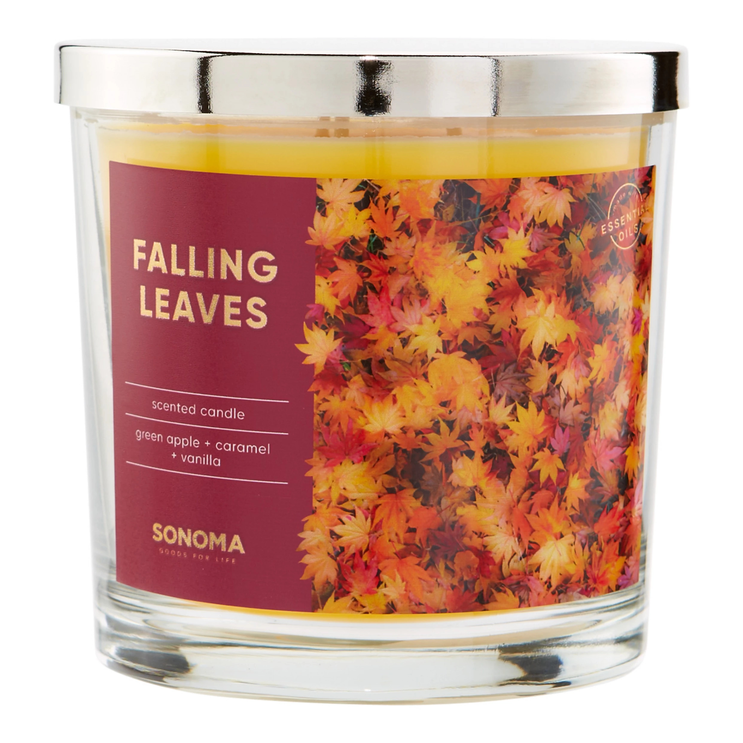 Sonoma Goods For Life® Falling Leaves 14-oz. Candle Jarby Sonoma Goods For Life(10 reviews) | Kohl's
