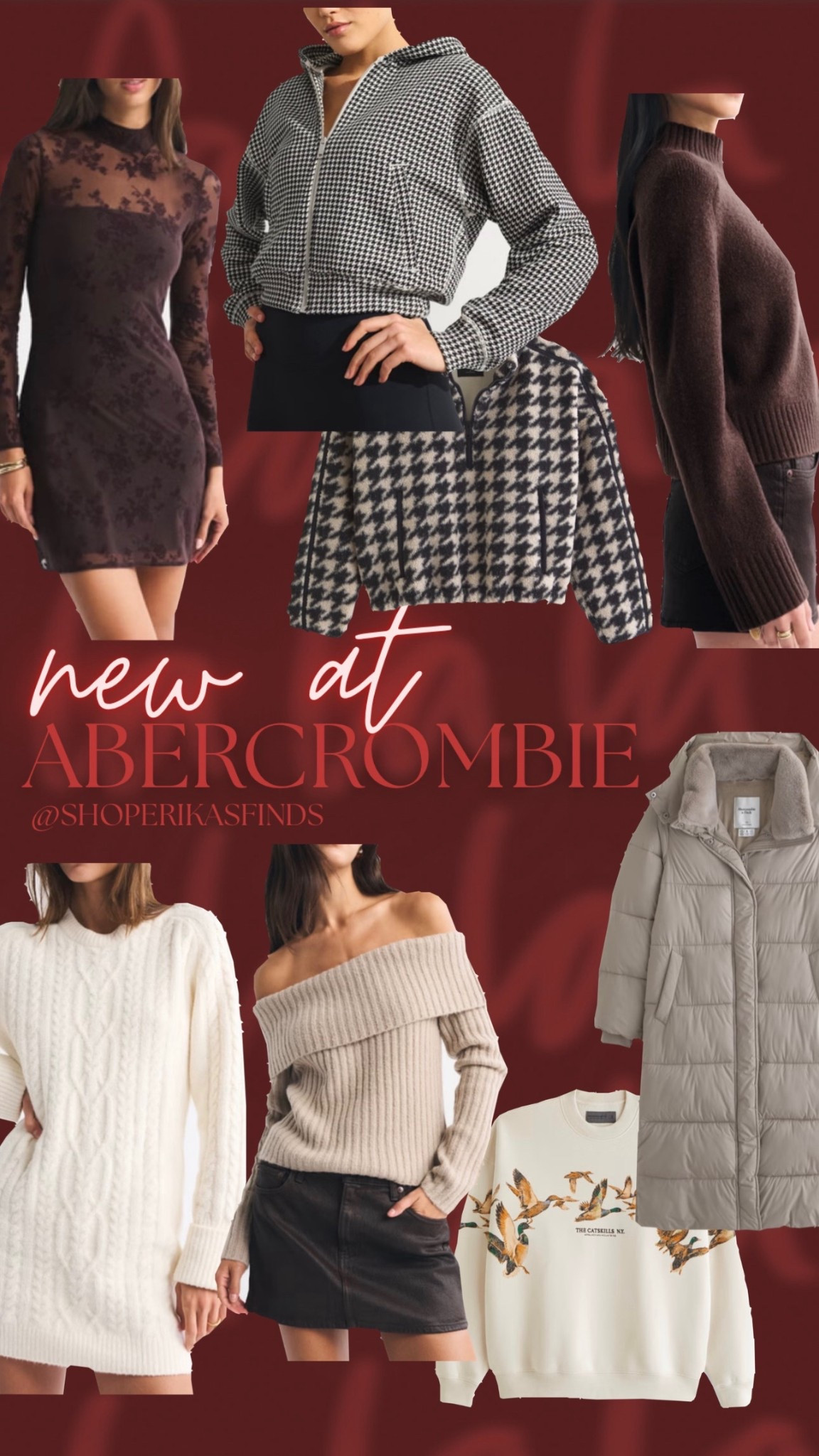 New releases at Abercrombie 

#LTKHoliday #LTKGiftGuide