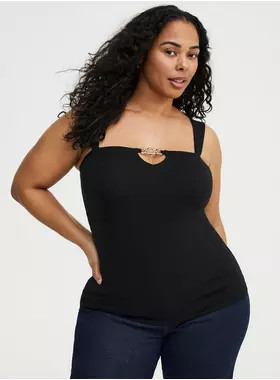 Foxy Chain Front Tank | Torrid (US & Canada)