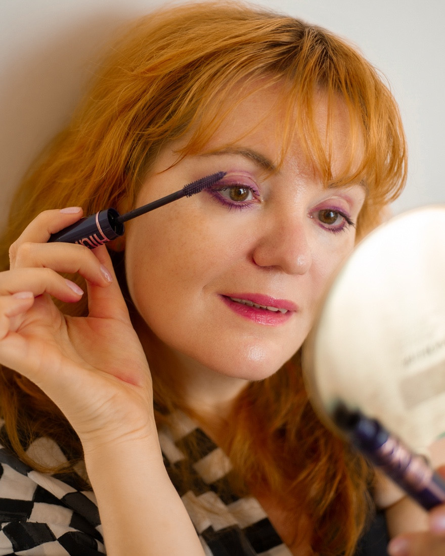 Sharing my little color experiment with @maybelline — hazel eyes, and a hint of plum on lashes✨💜

#romanoffbeautyclub
 #SkyHigh #PlumTwilight #HazelEyes


#LTKOver40 #LTKBeauty