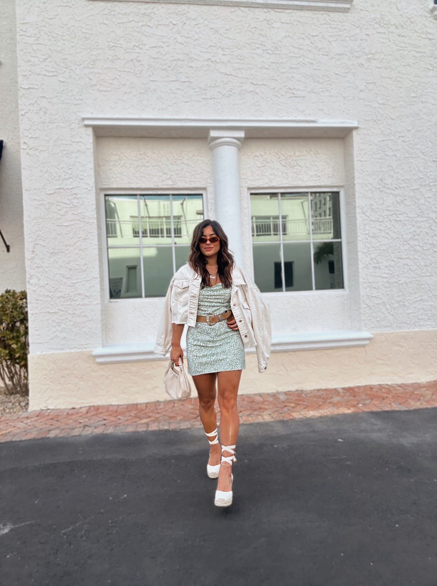 Under $45 espadrille wedges 🫶🏽

Just purchased them in black as well!

Spring style, concert outfit, festival style, asos, target, denim jacket, free people, petite. 

#LTKPetite #LTKSeasonal #LTKFestival