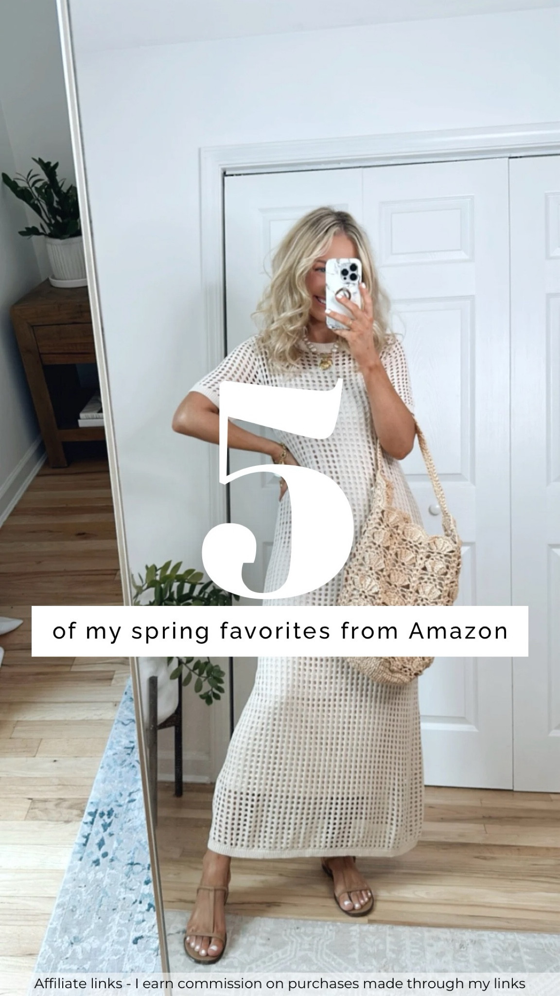 Affiliate links - I earn commission on purchases made through my links | Amazon spring fashion 