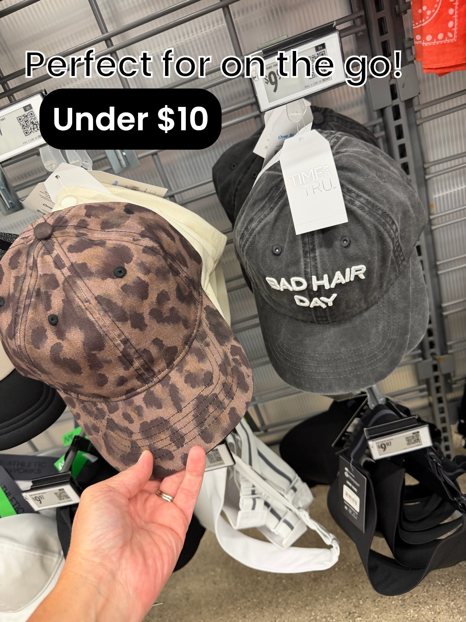 The cutest hats for under $10! 🧢 These Walmart baseball caps are perfect for busy mornings, bad hair days, sporting events, errands and casual fall outfits. I love the trendy leopard print, vintage washed colors and fun embroidered details. Such an affordable way to complete your everyday look! 🤎

#WalmartFinds #AffordableFashion #FallFashion #CasualStyle #LTKUnder50