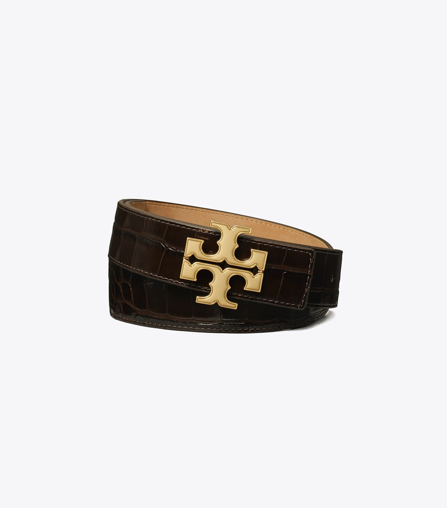 1.25” Eleanor Embossed Belt: Women's Designer Belts | Tory Burch | Tory Burch (US)