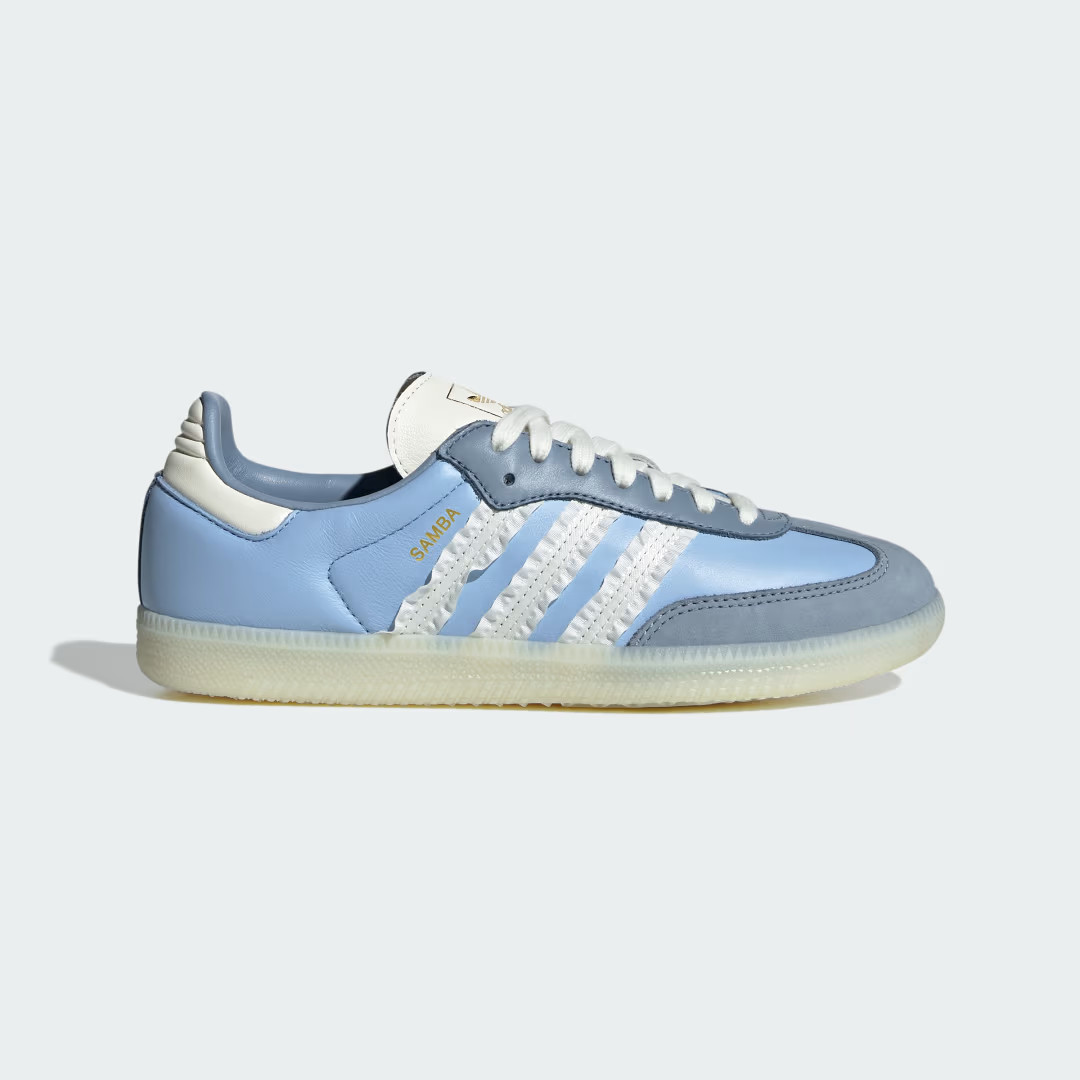 adidas Samba OG Shoes Clear Sky 11 Womens | adidas (US)