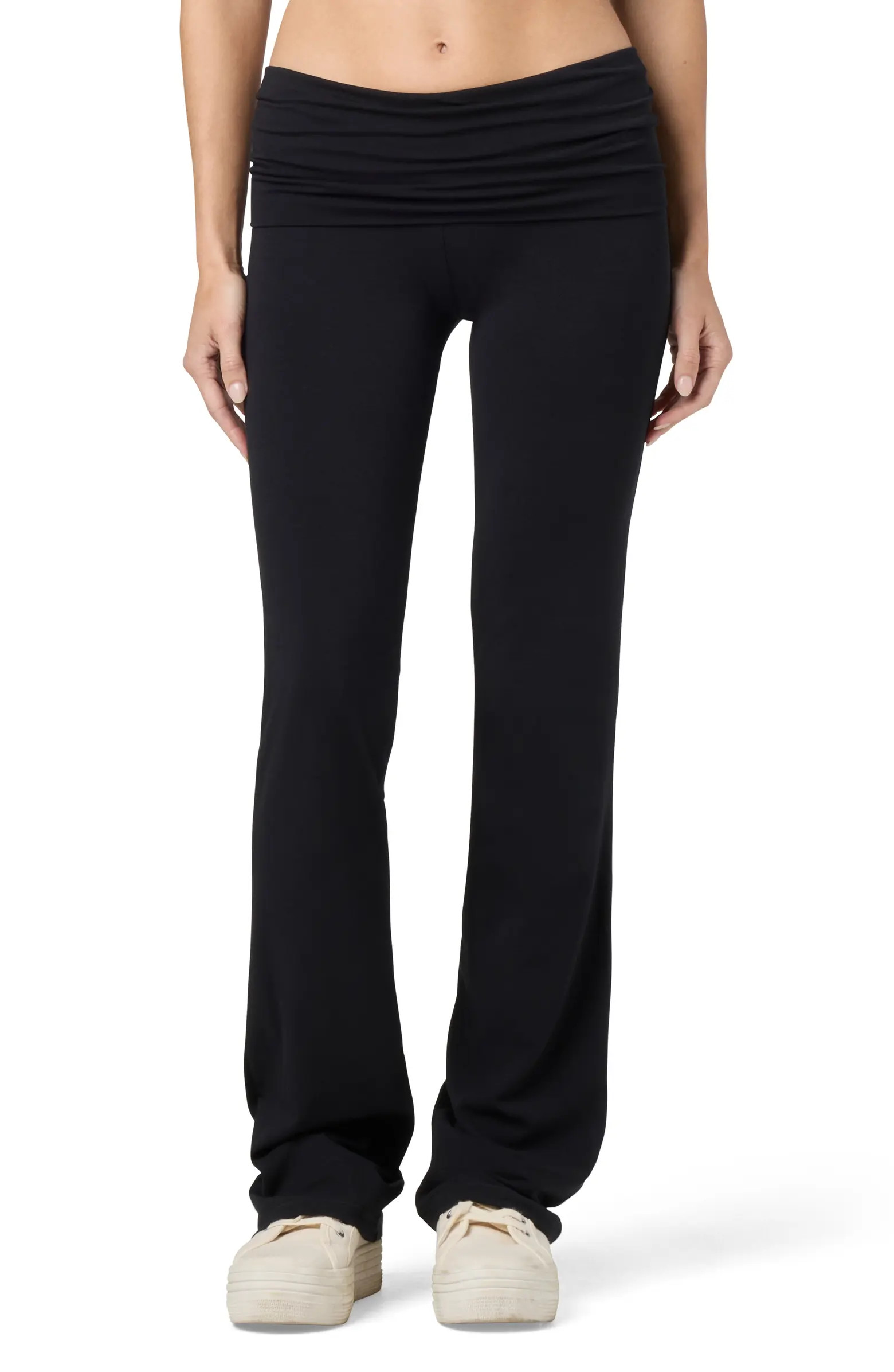Fold Down Flare Pants | Nordstrom