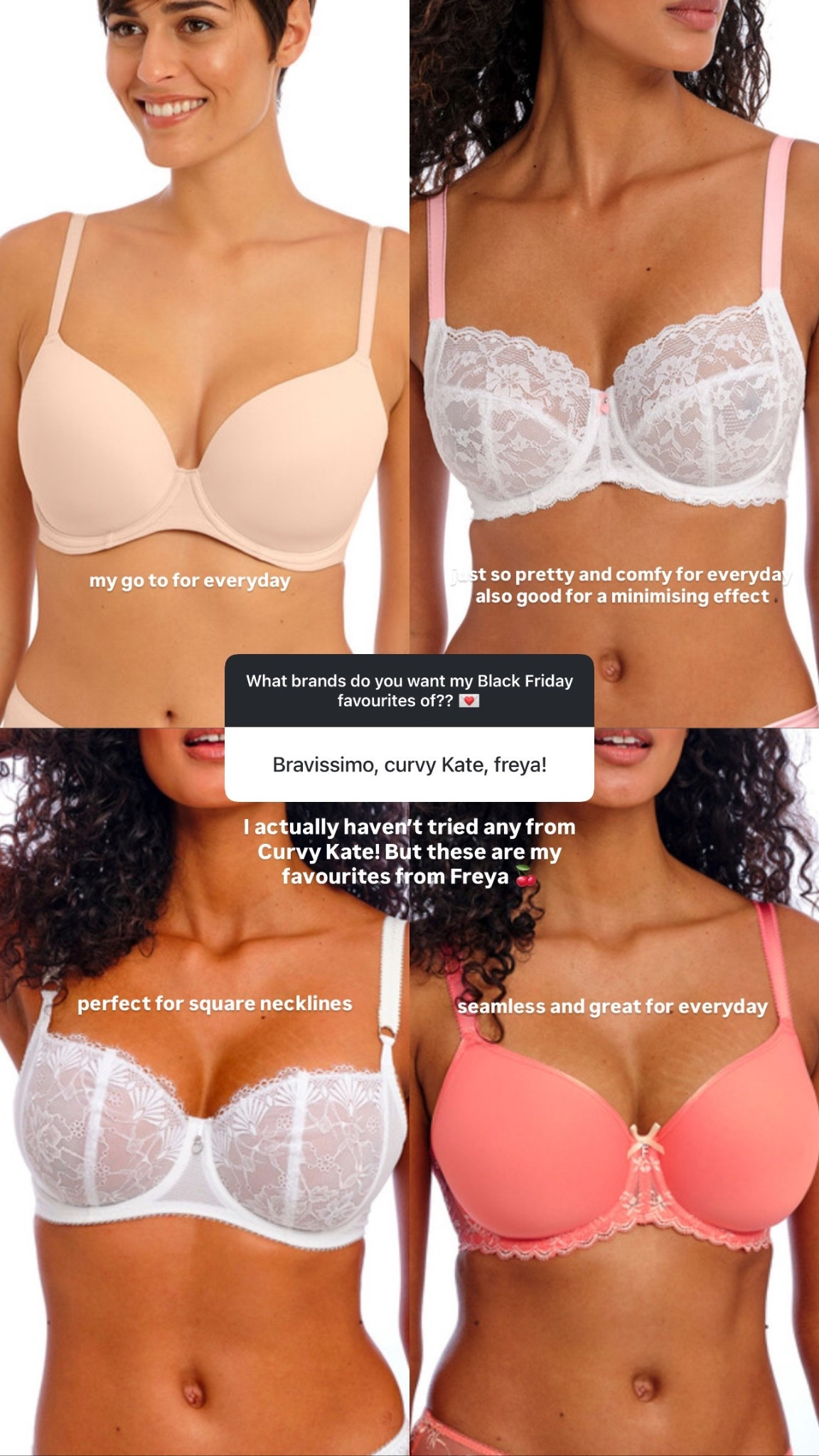 My favourite bras from Freya that I’d be buying during Black Friday sales 💌

#LTKcurves #LTKeurope #LTKuk
