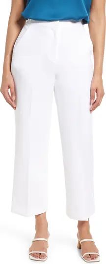 Halogen® Elastic Back Crop Pants | Nordstrom | Nordstrom