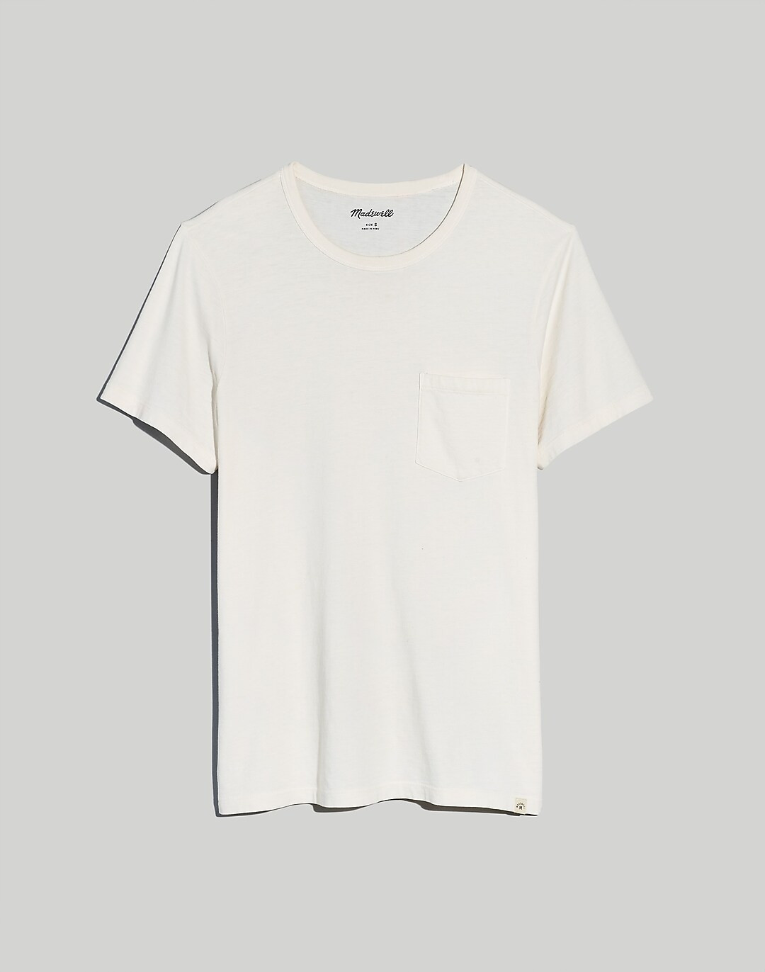 Garment-Dyed Allday Crewneck Tee | Madewell