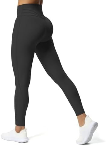 Aoxjox High Waisted Workout Leggings for Women Trinity Yoga Pants 26.5" | Amazon (US)