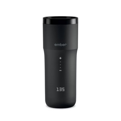 Ember Travel Mug 2+ 12oz Temperature Control Smart Mug Black: Stainless Steel Tumbler with Lid, H... | Target