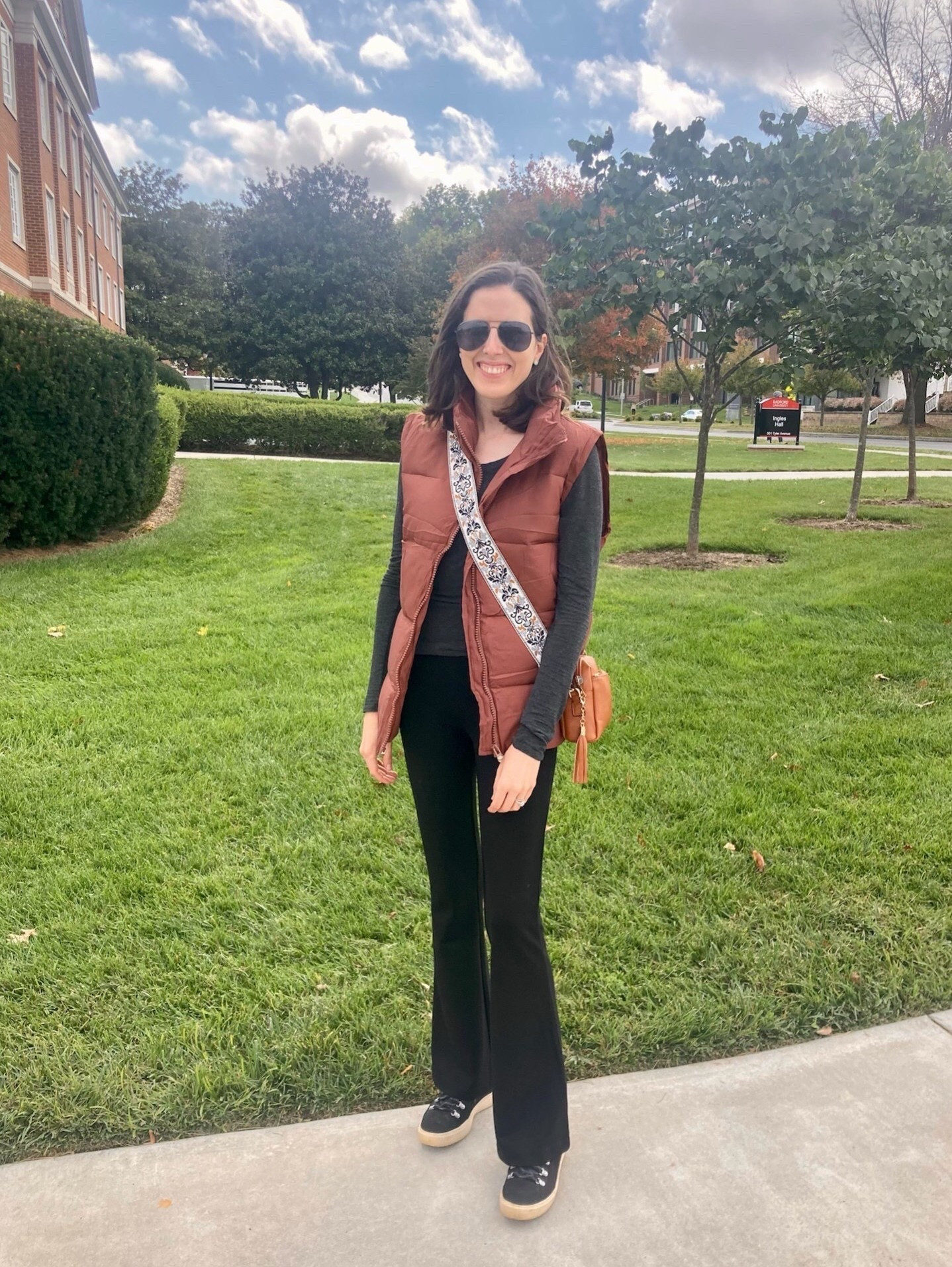 Puffer vest outfit, crossbody bag, flare legging, winter outfit, fall outfits, casual outfit, weekend outfit, Winter outfit

#LTKActive #LTKootd #LTKdayinmylife