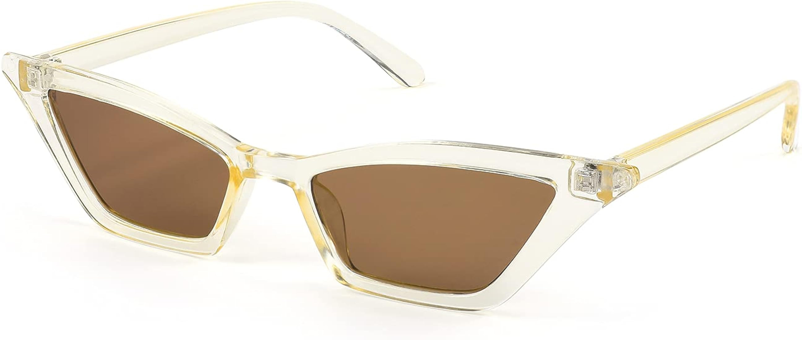 FEISEDY Small Cat Eye Sunglasses Vintage Square Shade Women Eyewear B2291 | Amazon (US)