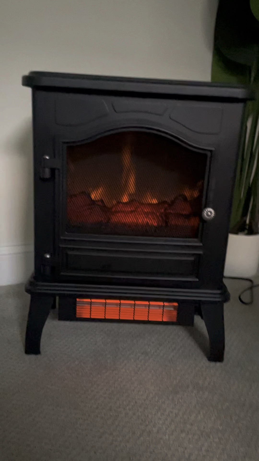 ChimneyFree Powerheat Infrared Quartz Electric Stove Heater, 1500W