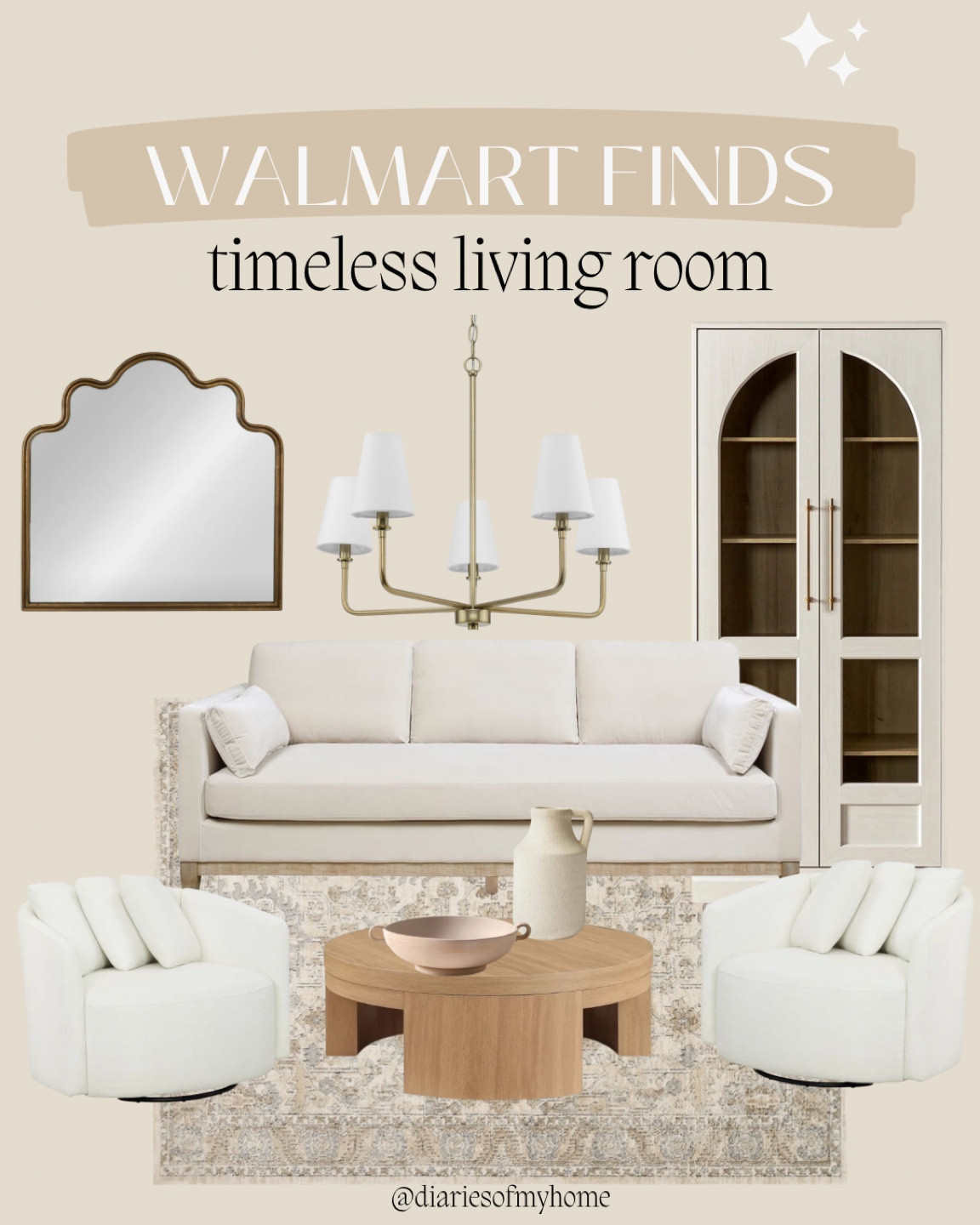 Walmart Finds for a timeless living room

#livingroom #decor #sittingroom #walmarthome #walmartfinds #walmartshopping #moodboard 

#LTKFindsUnder50 #LTKHome #LTKFindsUnder100