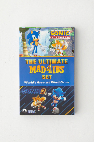 The Ultimate Sonic The Hedgehog Mad Libs Set: World's Greatest Word Game UO Exclusive Edition | Urban Outfitters (US and RoW)