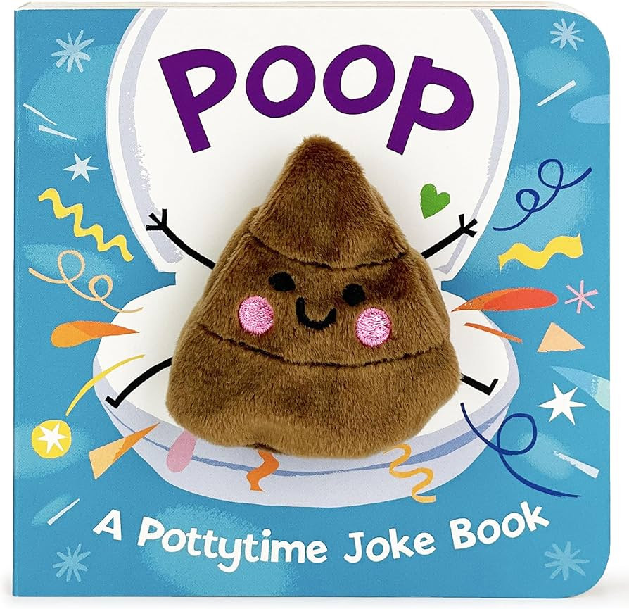 Poop! - Funny Finger Puppet Board Book Encouraging Potty Training, Ages 1-4 (Children's Interacti... | Amazon (US)