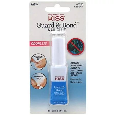 2 Pack - KISS Guard & Bond Nail Glue, 0.17 oz | Walmart (US)